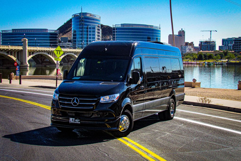 Mercedes sprinter limo party bus